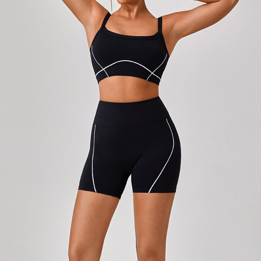 'Mia' Wide Strap Scoop Bra