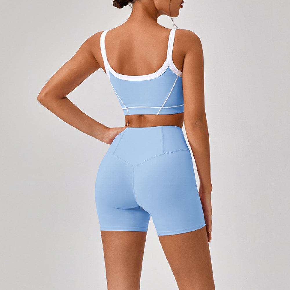 'Mia' Wide Strap Scoop Bra