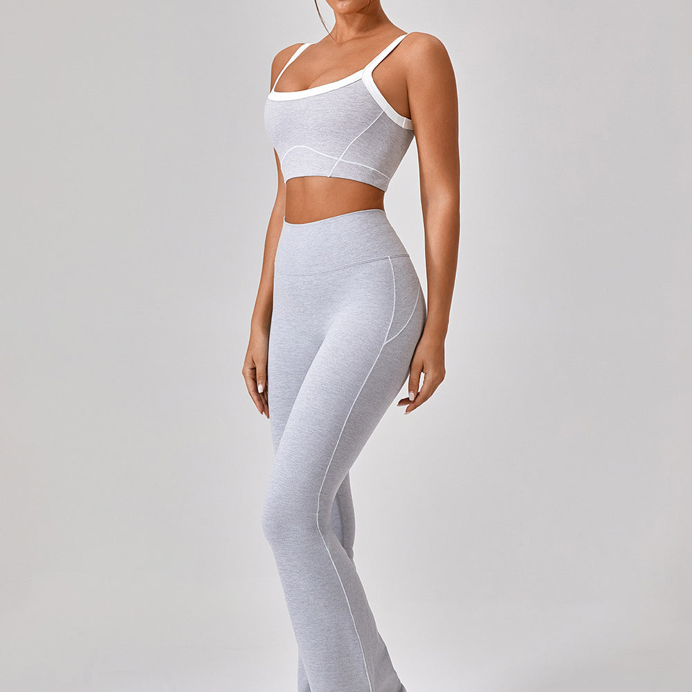 'Mia' Split Flare Leggings