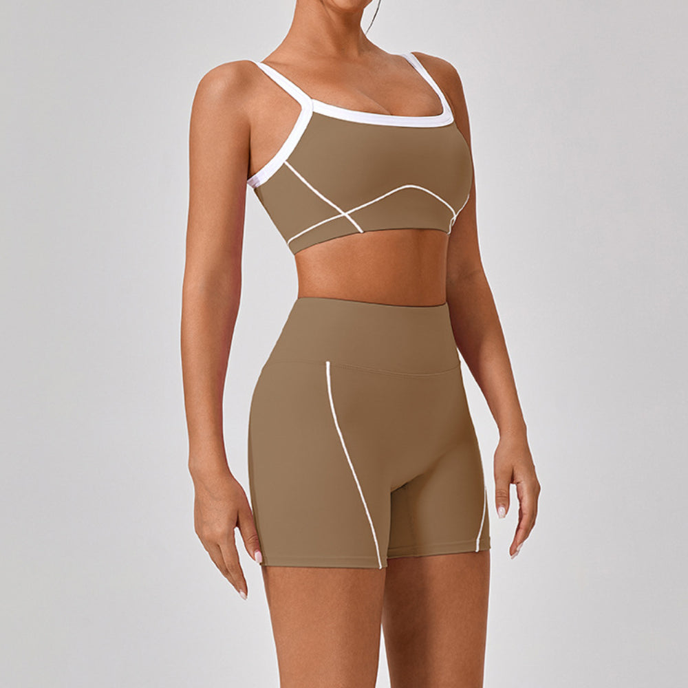 'Mia' Wide Strap Scoop Bra