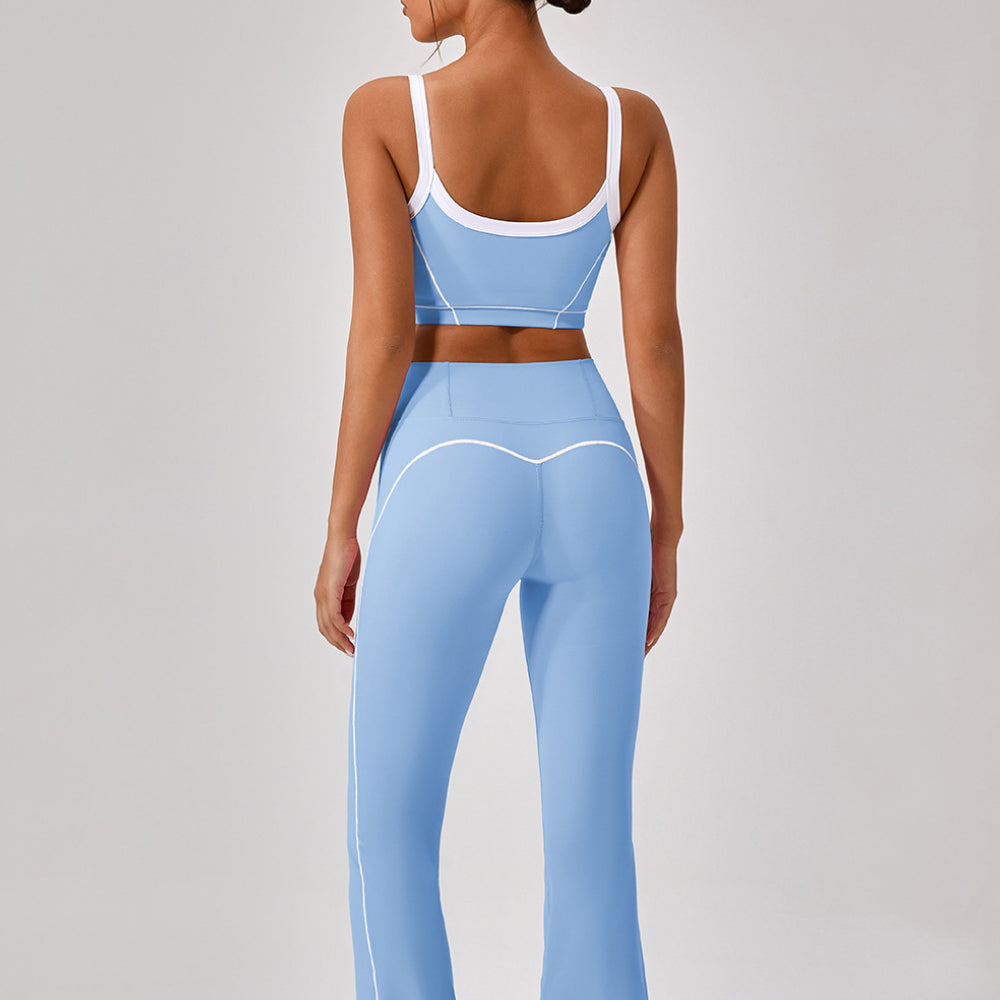 'Mia' Split Flare Leggings