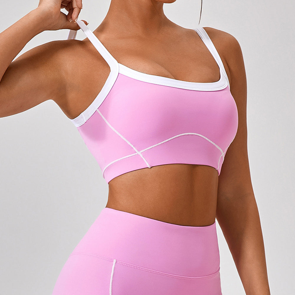 'Mia' Wide Strap Scoop Bra