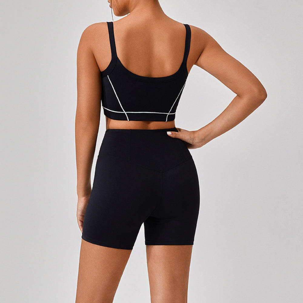 'Mia' Wide Strap Scoop Bra