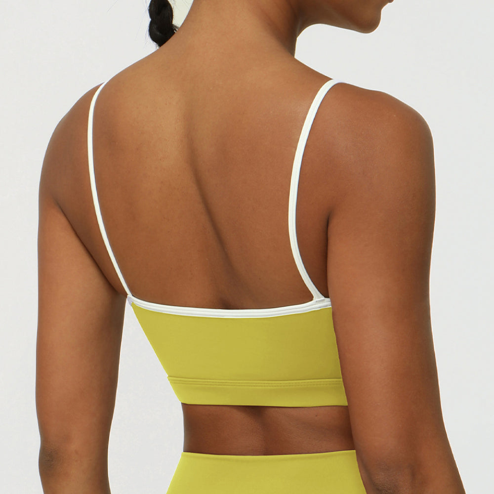 'Isabella' Open Back Longline Bra