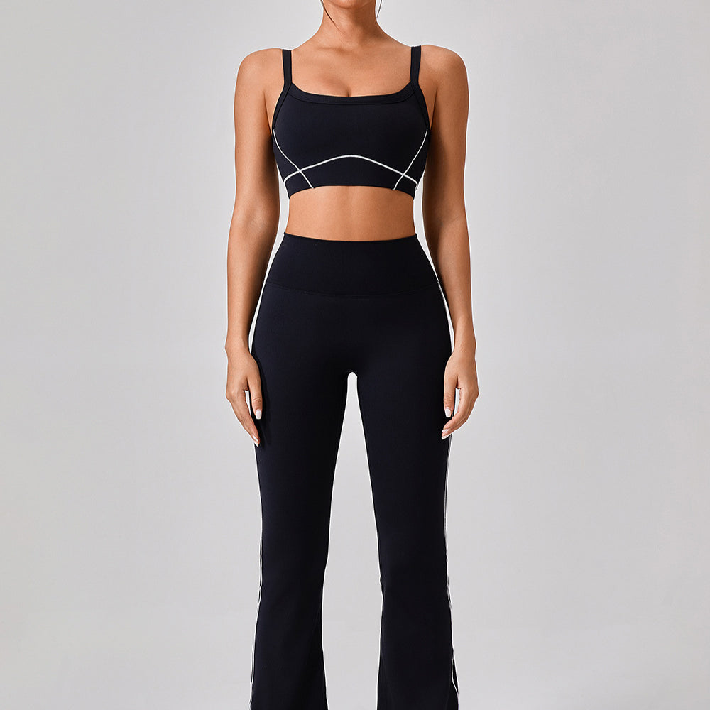 'Mia' Split Flare Leggings