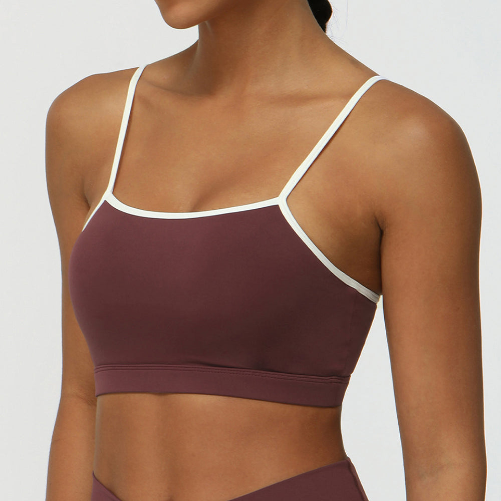 'Isabella' Open Back Longline Bra