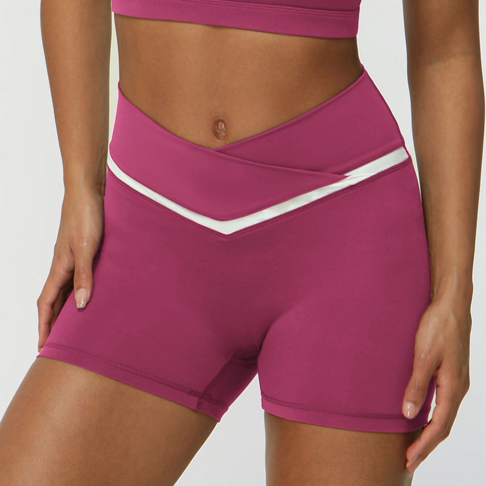 'Isabella' Contrast Color Crossover Short