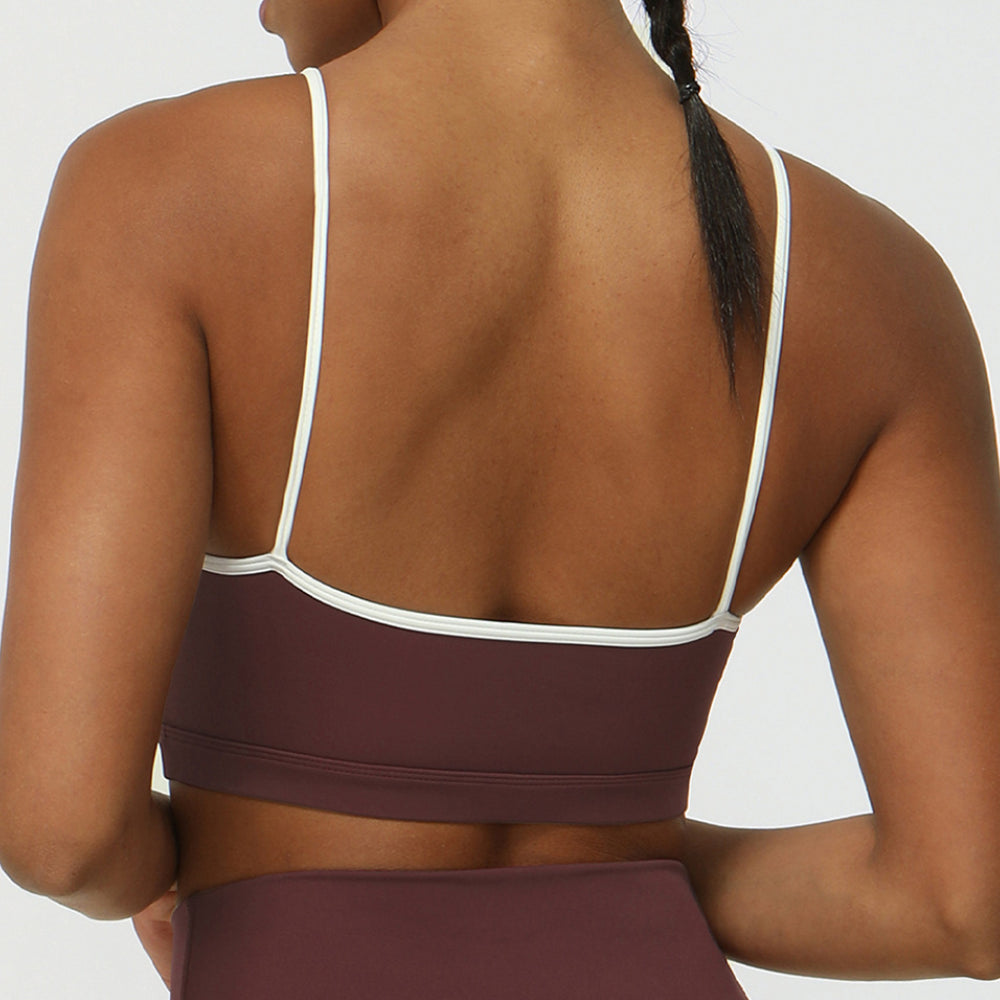 'Isabella' Open Back Longline Bra