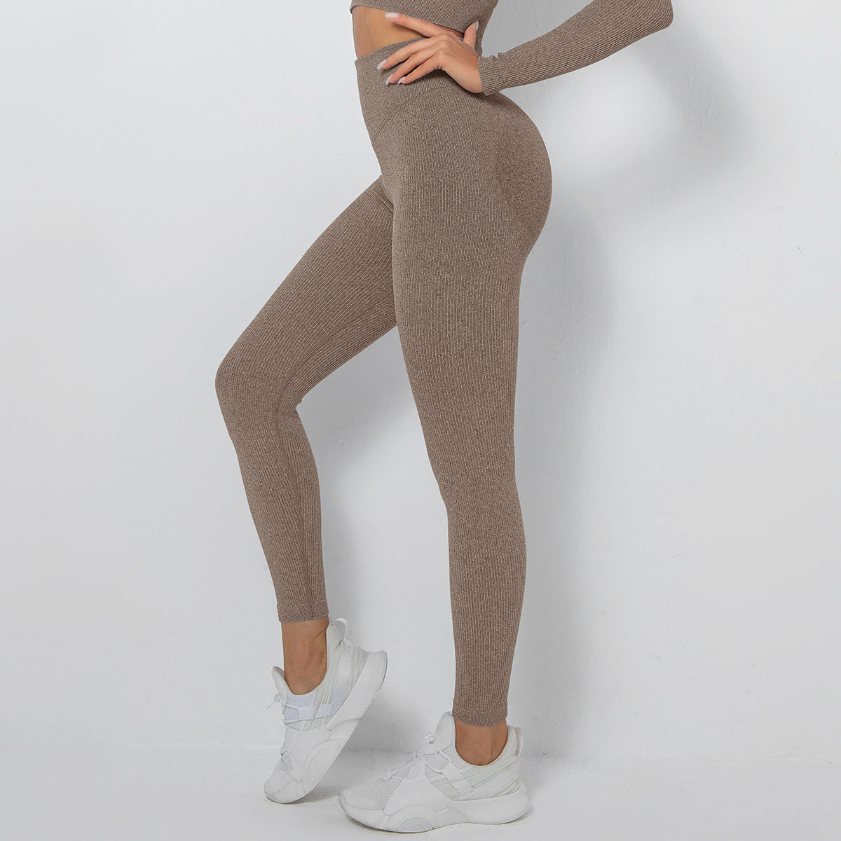 'Evelyn' Seamless Ribbed Leggings