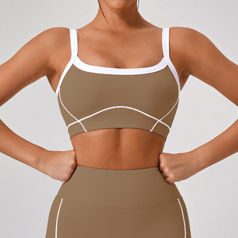 'Mia' Wide Strap Scoop Bra