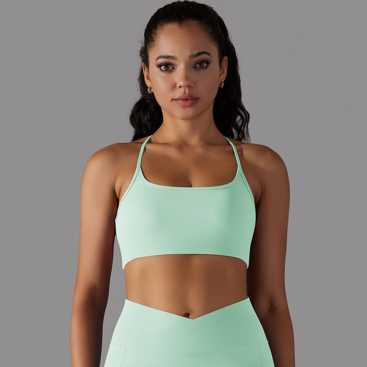 'Ava' Open Back Longline Bra