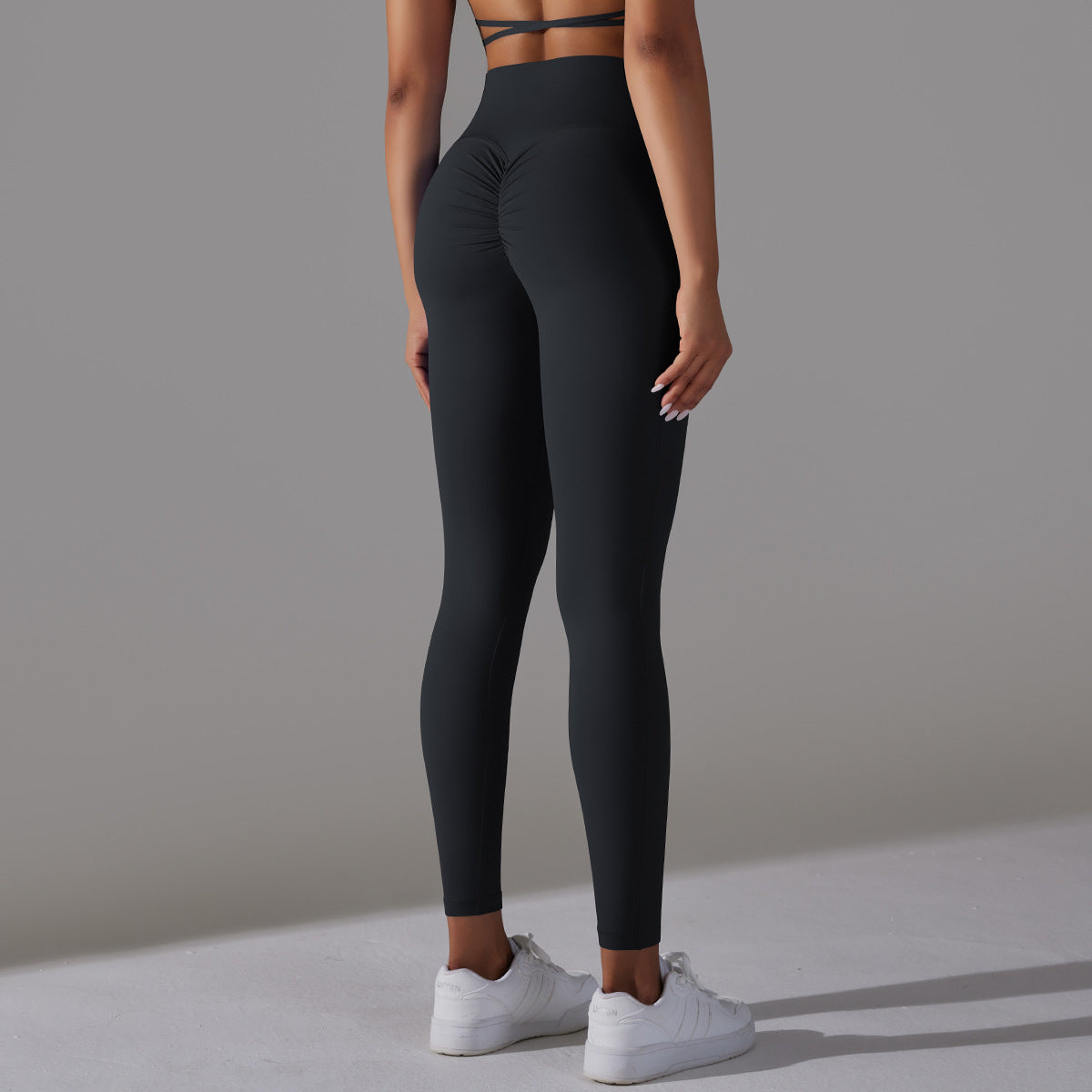 'Ava' Crossover Scrunch Leggings