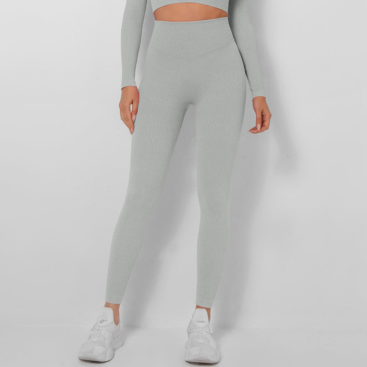 'Evelyn' Seamless Ribbed Leggings