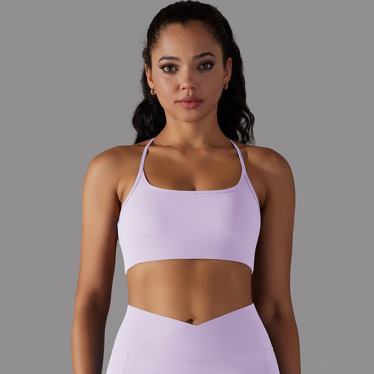 'Ava' Open Back Longline Bra
