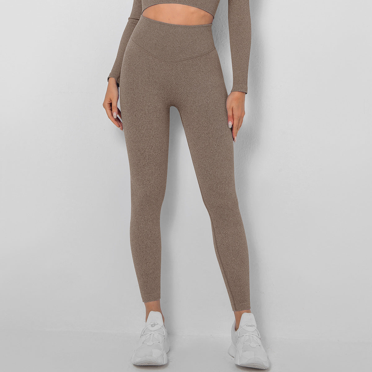 'Evelyn' Seamless Ribbed Leggings