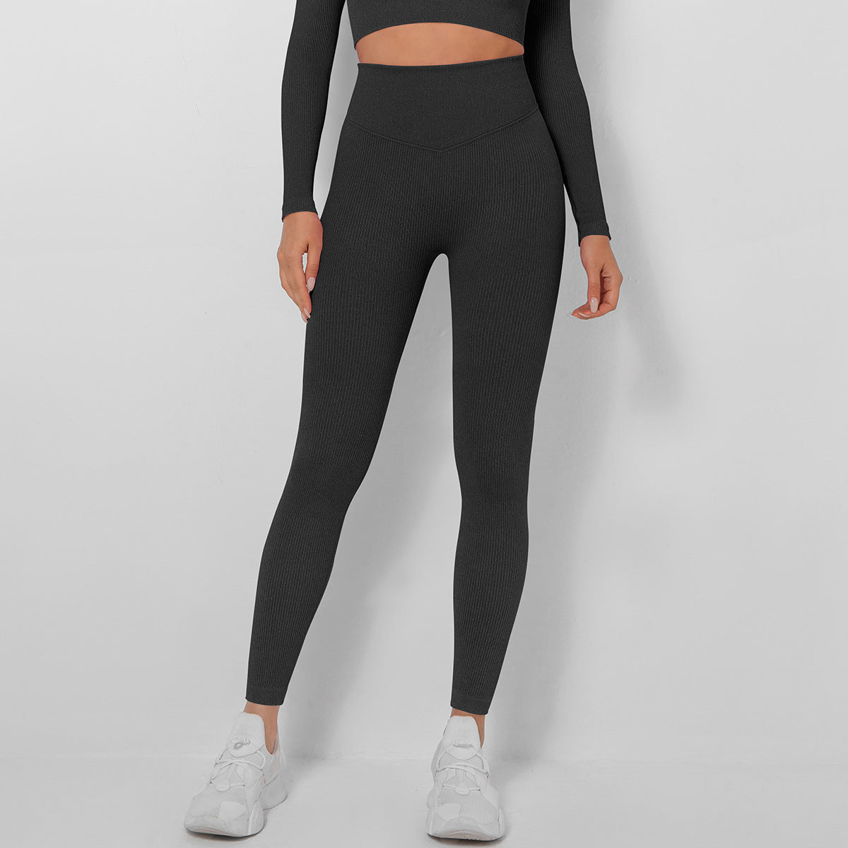 'Evelyn' Seamless Ribbed Leggings