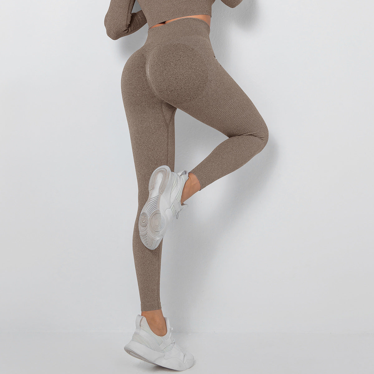 'Evelyn' Seamless Ribbed Leggings