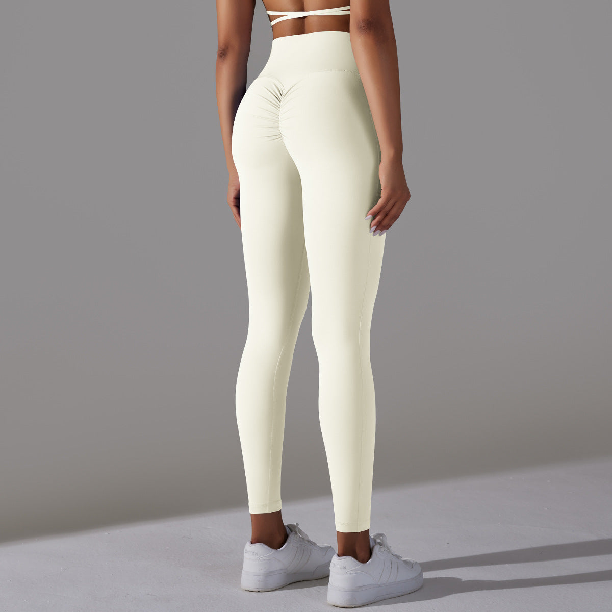 'Ava' Crossover Scrunch Leggings