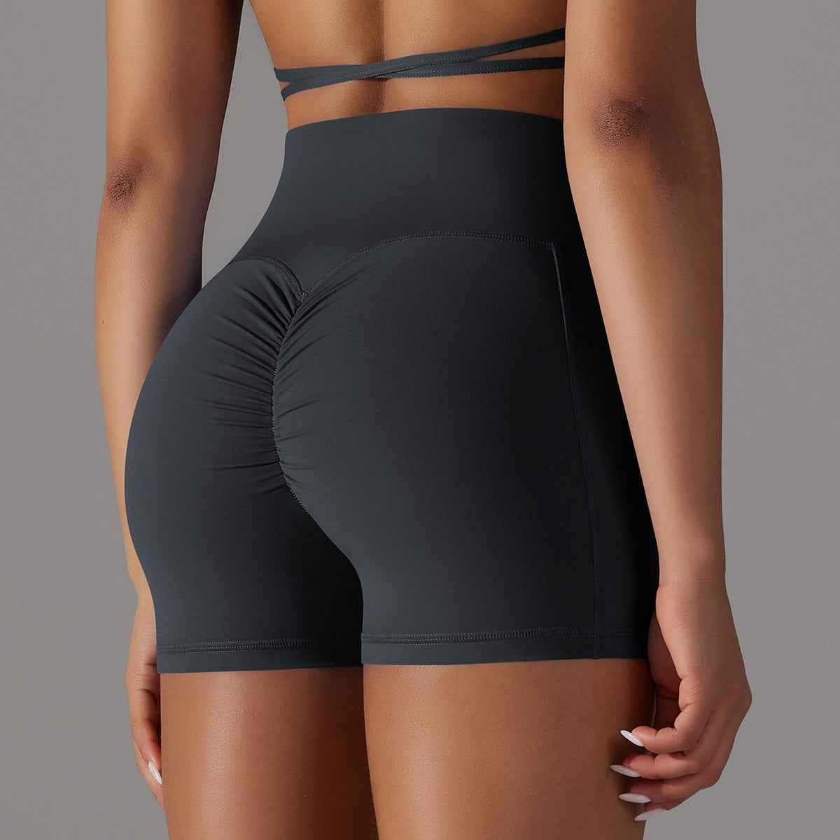 'Ava' Crossover Scrunch Short