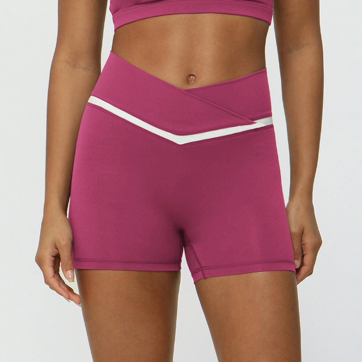 'Isabella' Contrast Color Crossover Short