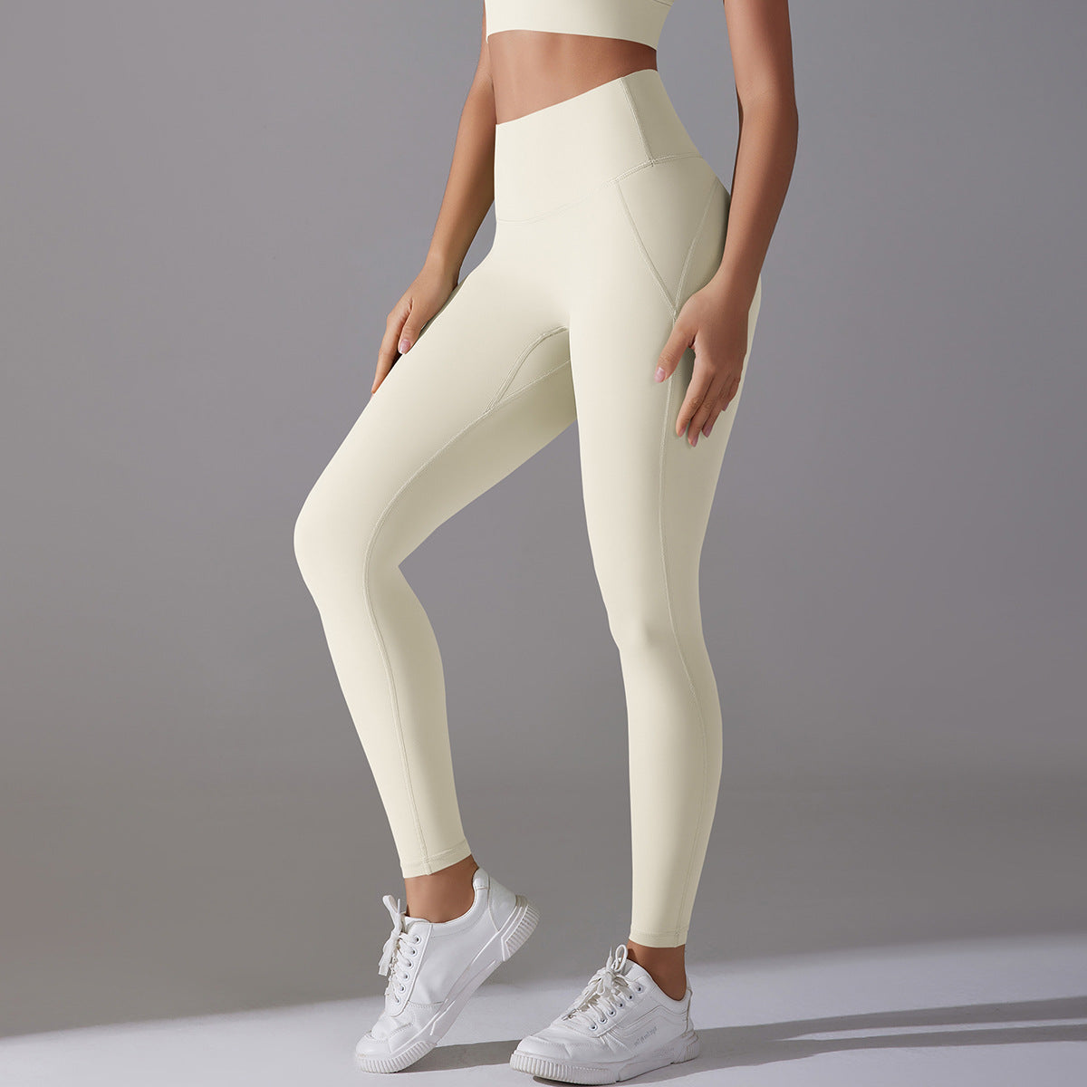 'Emma' Antimicrobial Camel Toe Free Leggings
