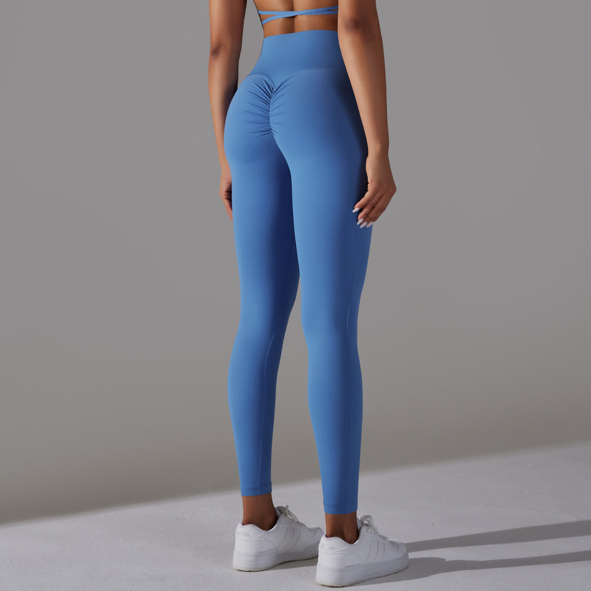 'Ava' Crossover Scrunch Leggings