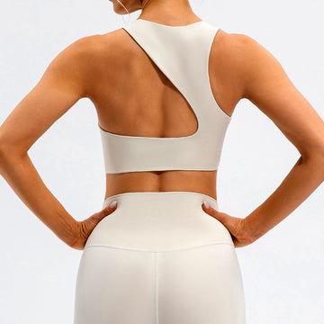 'Sophia' Asymmetric Back Sports Bra
