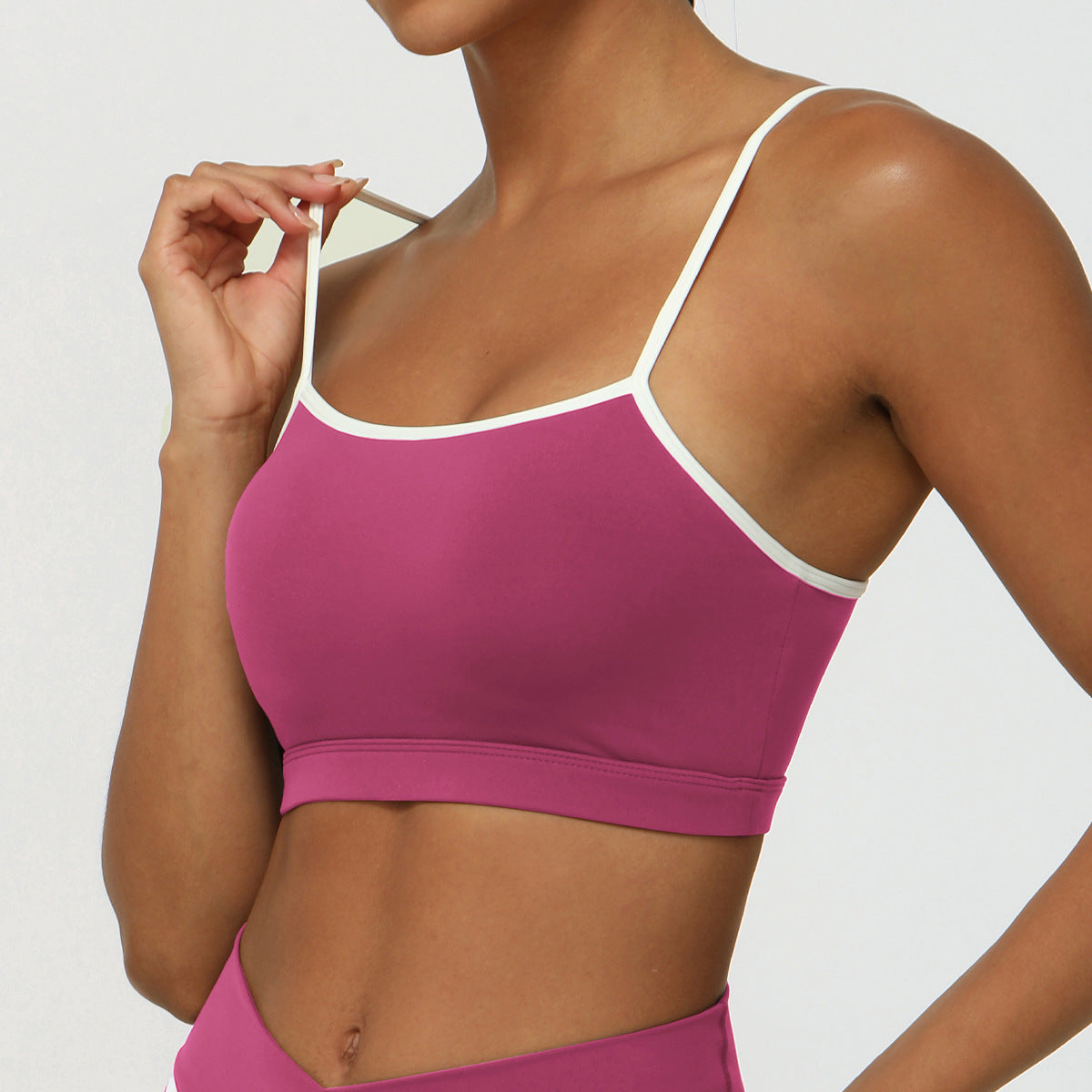 'Isabella' Open Back Longline Bra