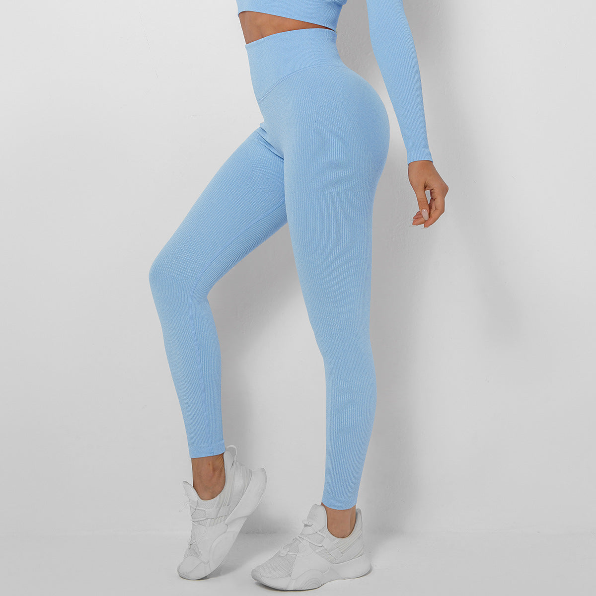 'Evelyn' Seamless Ribbed Leggings