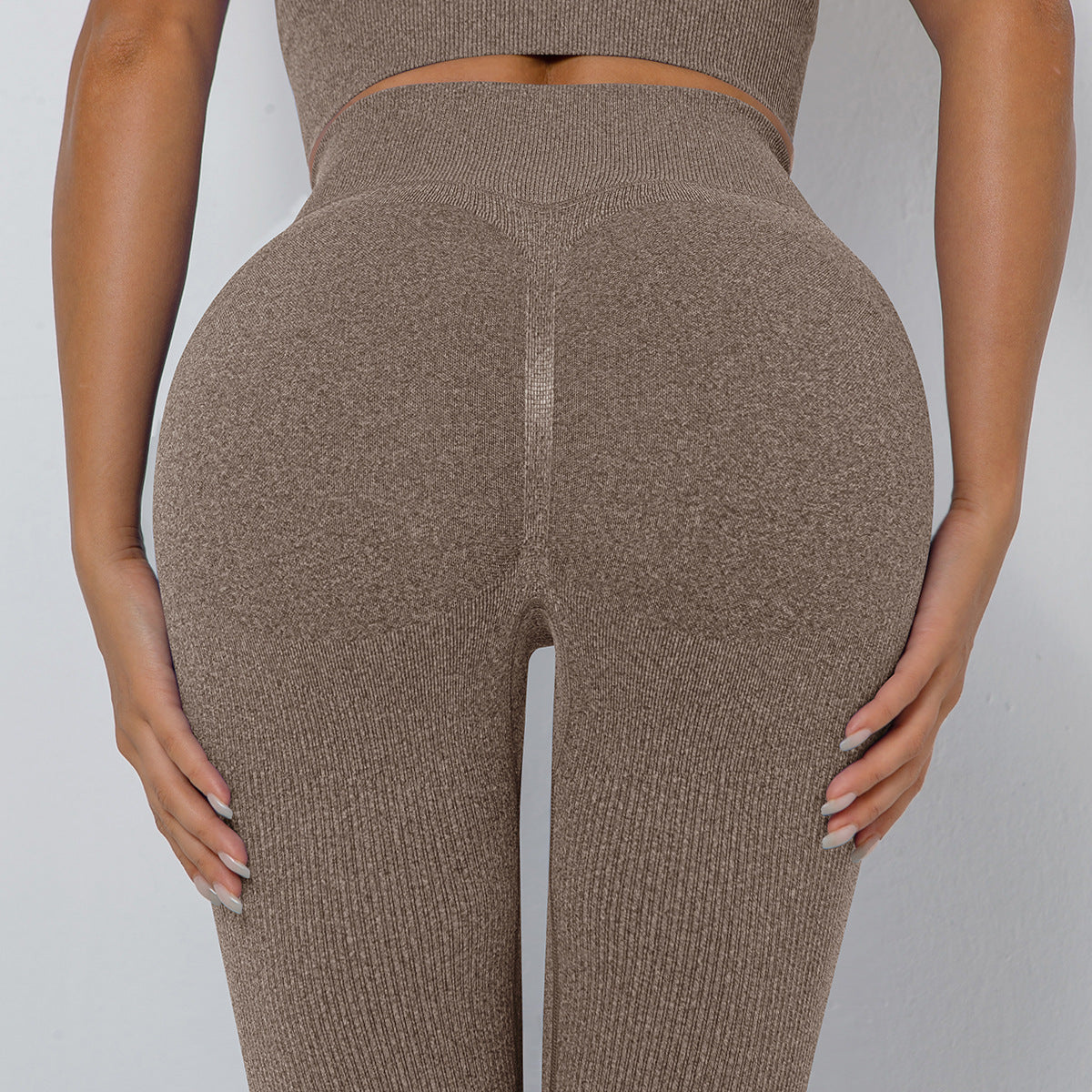 'Evelyn' Seamless Ribbed Leggings
