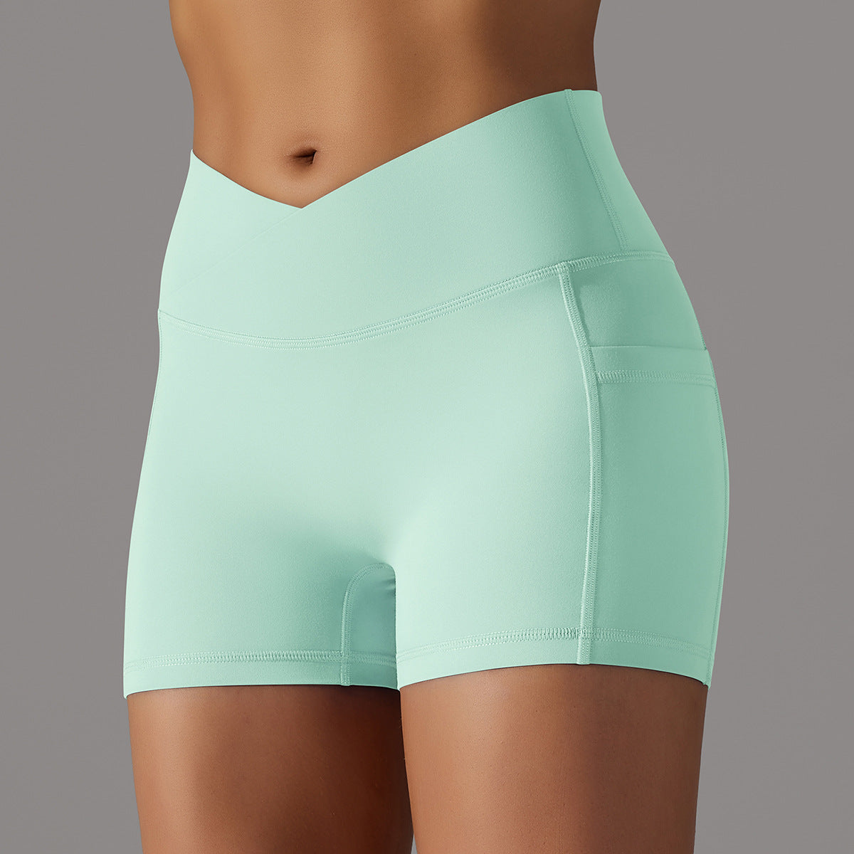 'Ava' Crossover Scrunch Short