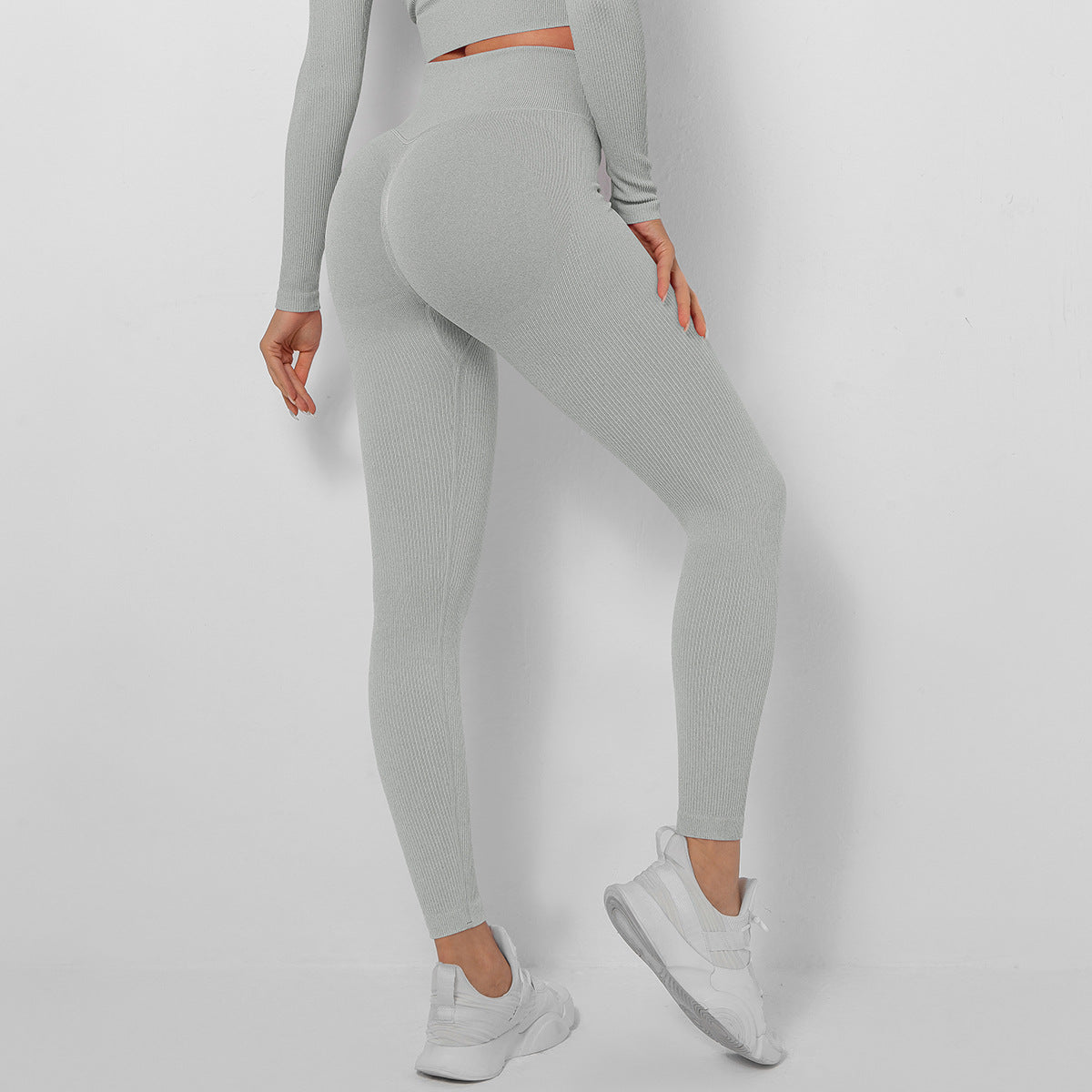 'Evelyn' Seamless Ribbed Leggings