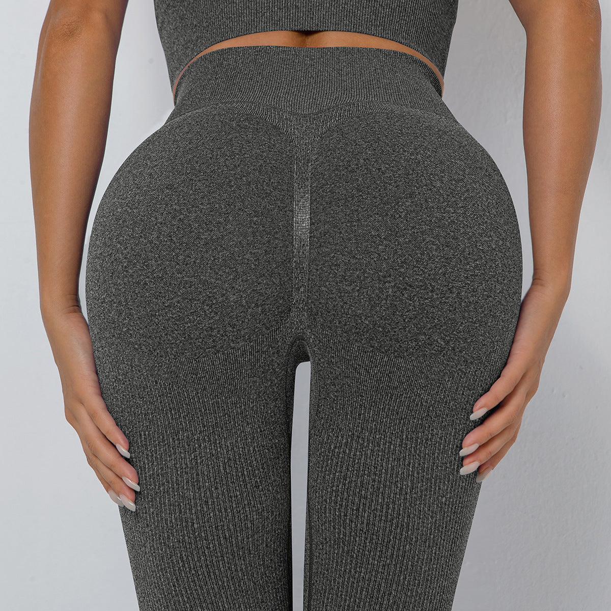 'Evelyn' Seamless Ribbed Leggings