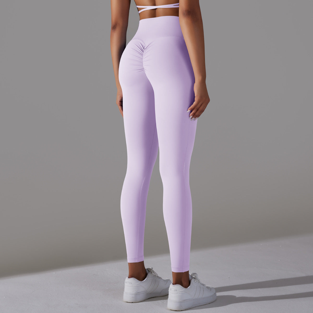 'Ava' Crossover Scrunch Leggings