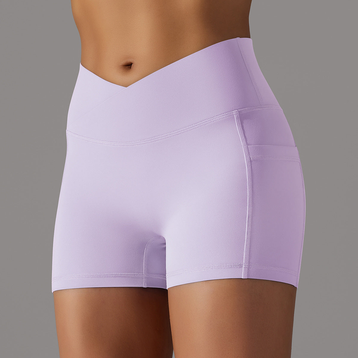 'Ava' Crossover Scrunch Short