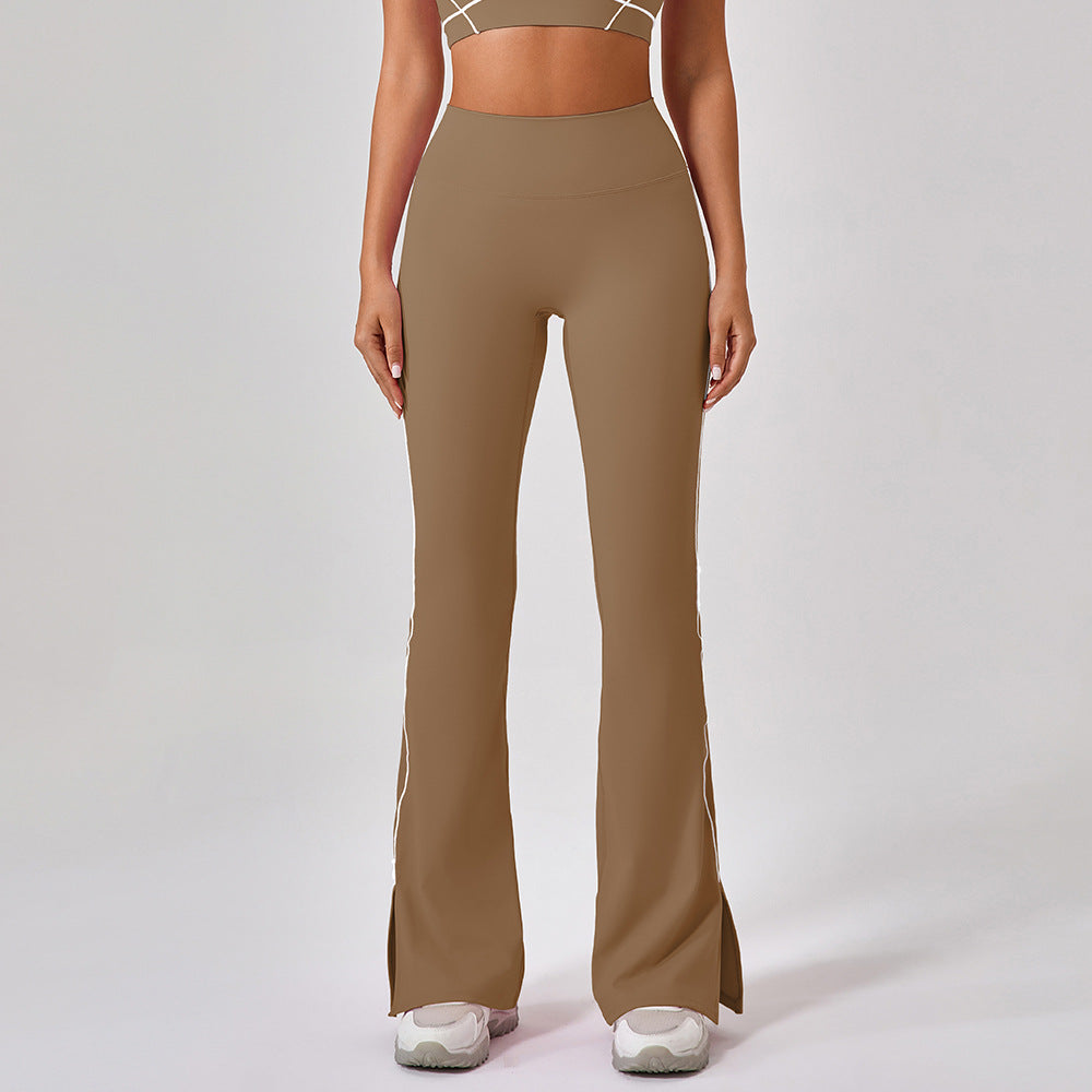 'Mia' Split Flare Leggings