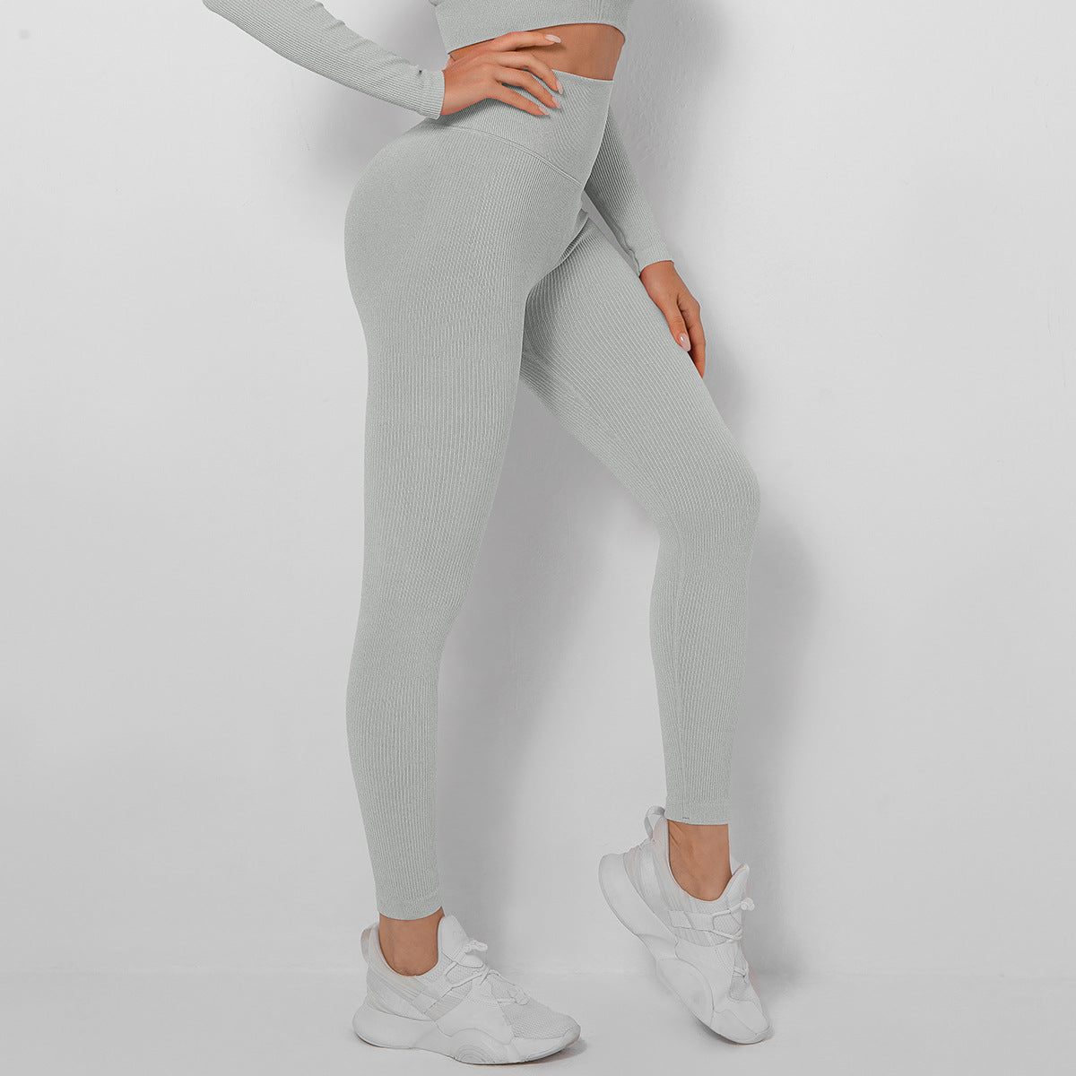 'Evelyn' Seamless Ribbed Leggings