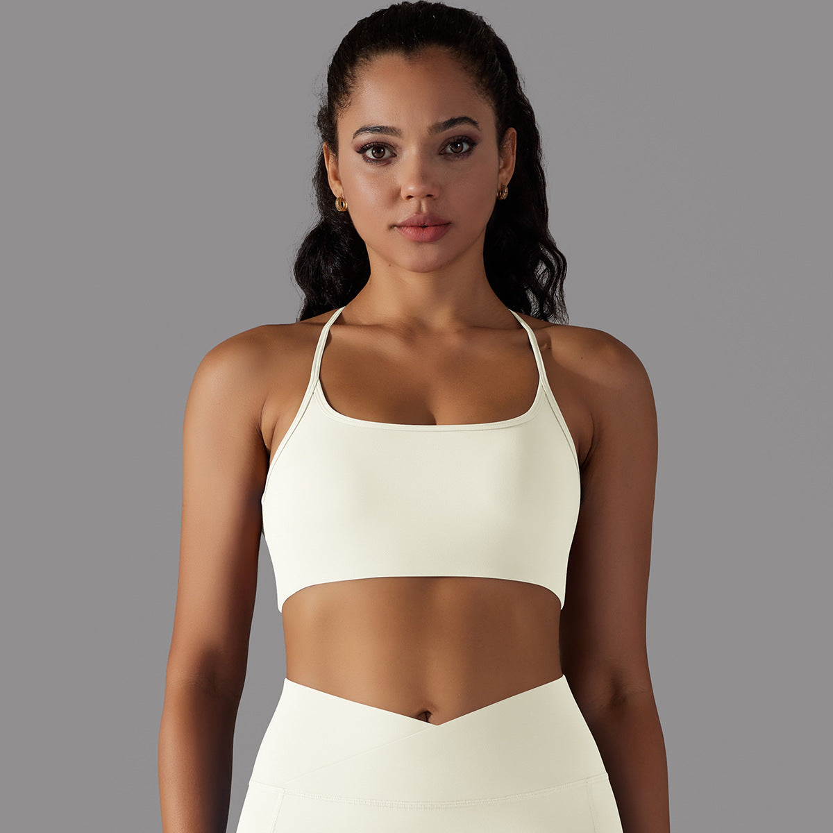 'Ava' Open Back Longline Bra