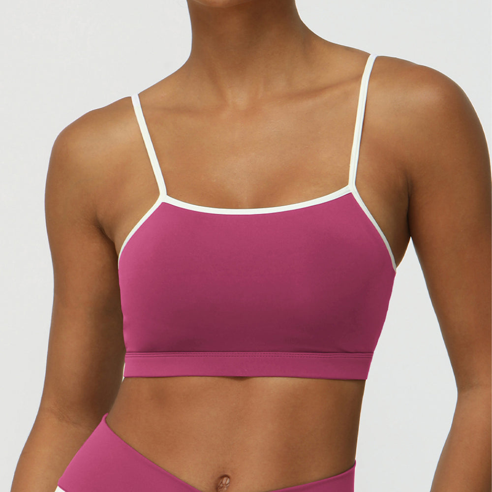'Isabella' Open Back Longline Bra