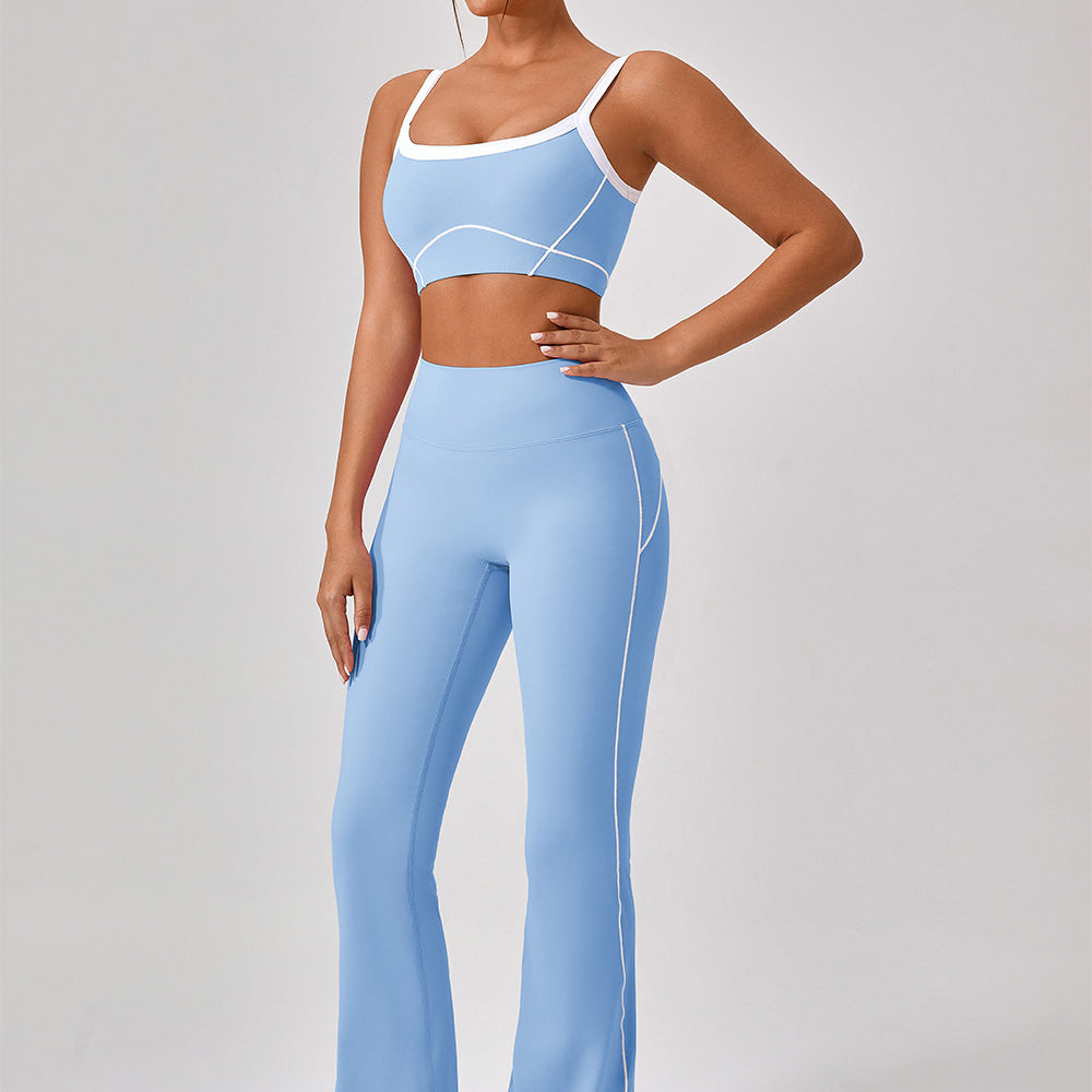 'Mia' Split Flare Leggings