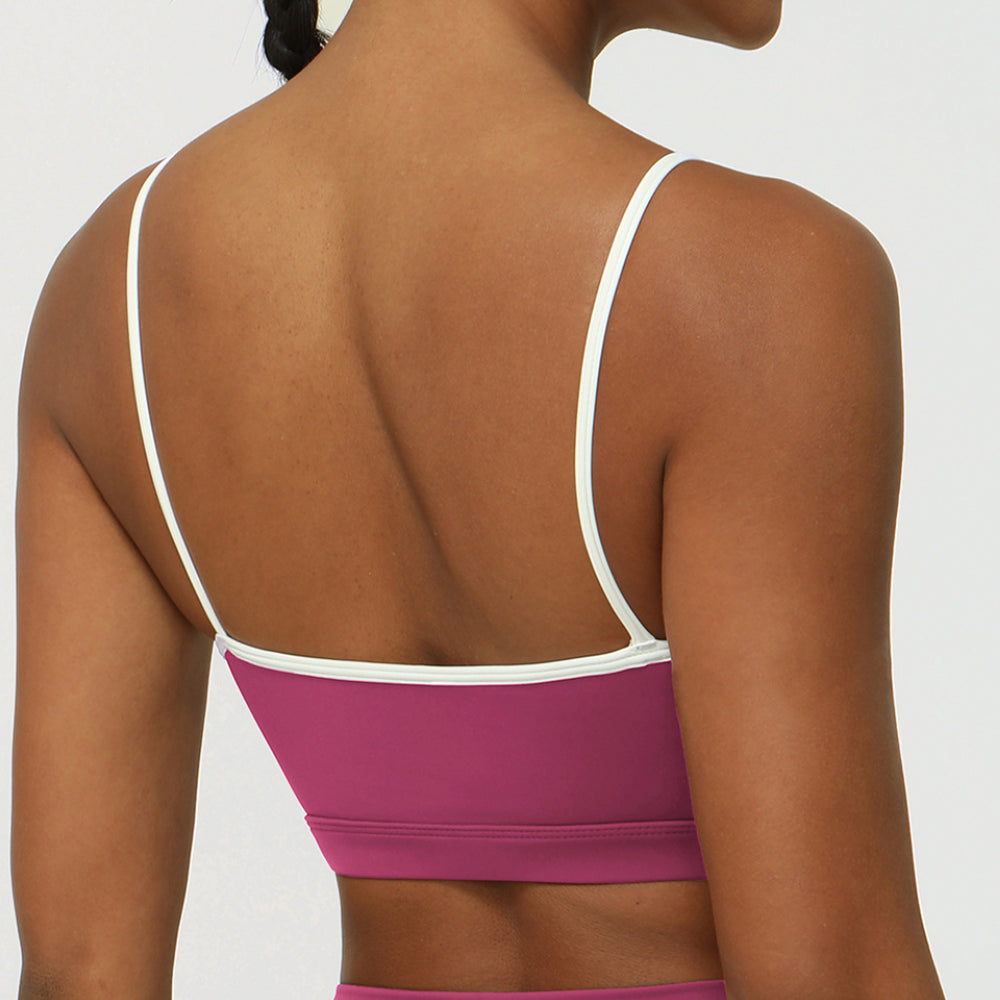 'Isabella' Open Back Longline Bra