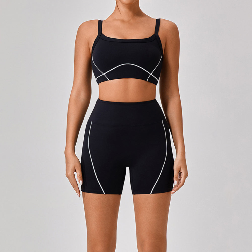 'Mia' Wide Strap Scoop Bra