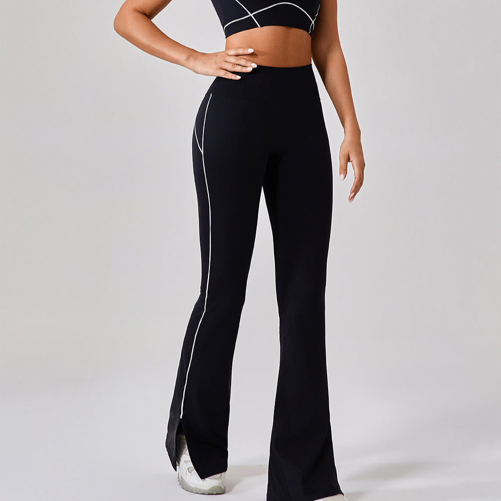 'Mia' Split Flare Leggings