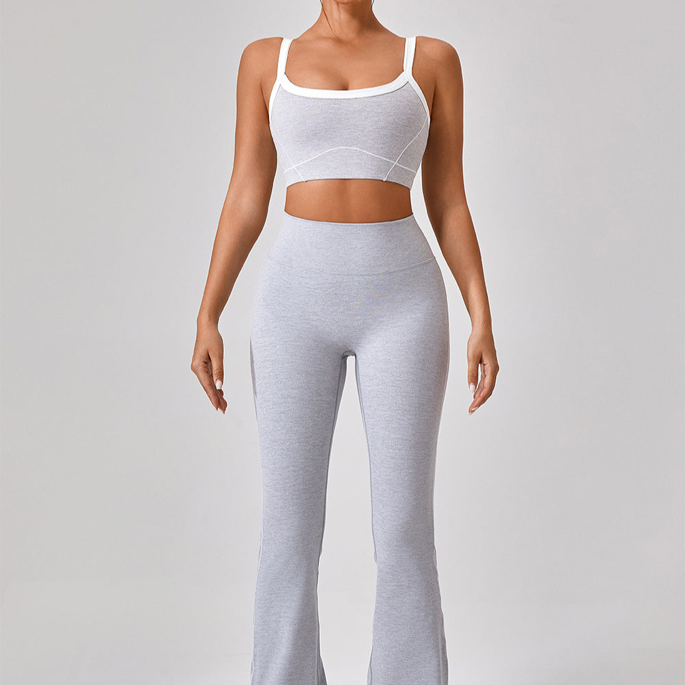 'Mia' Split Flare Leggings