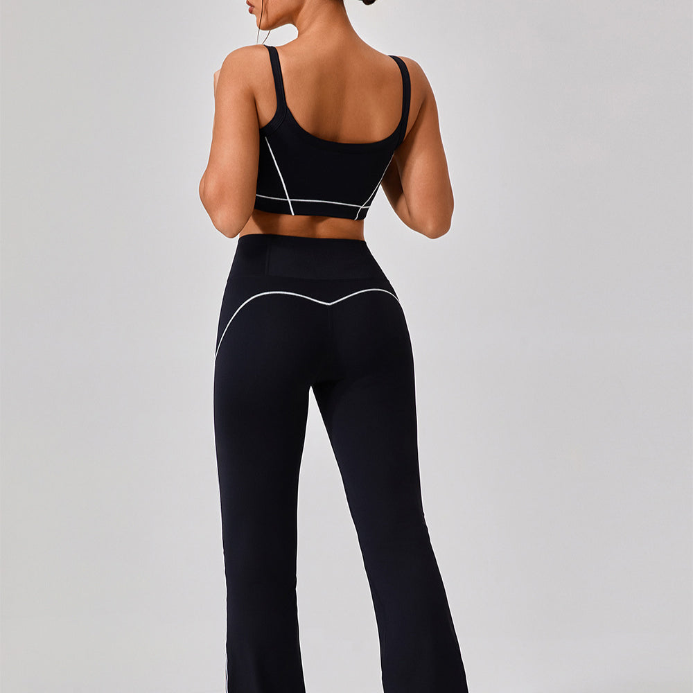 'Mia' Split Flare Leggings