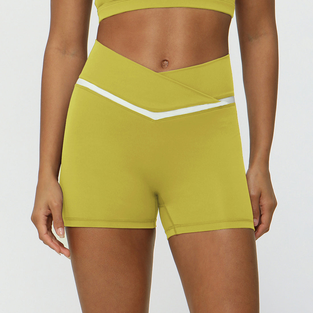 'Isabella' Contrast Color Crossover Short