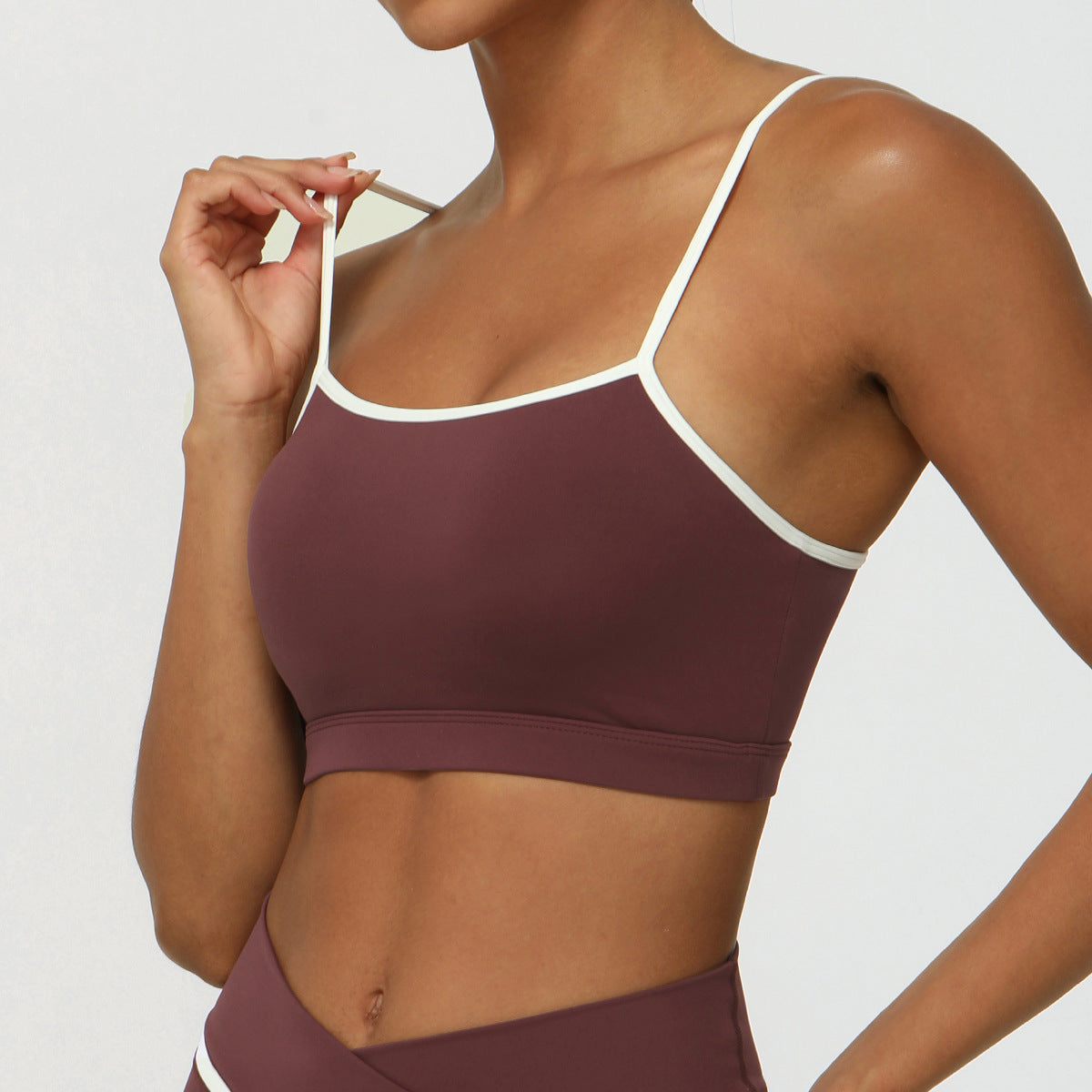 'Isabella' Open Back Longline Bra