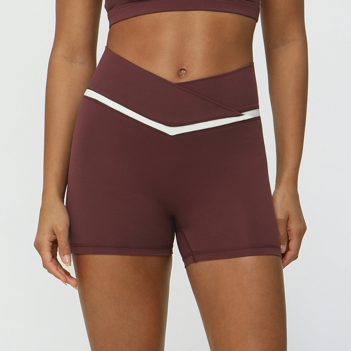 'Isabella' Contrast Color Crossover Short