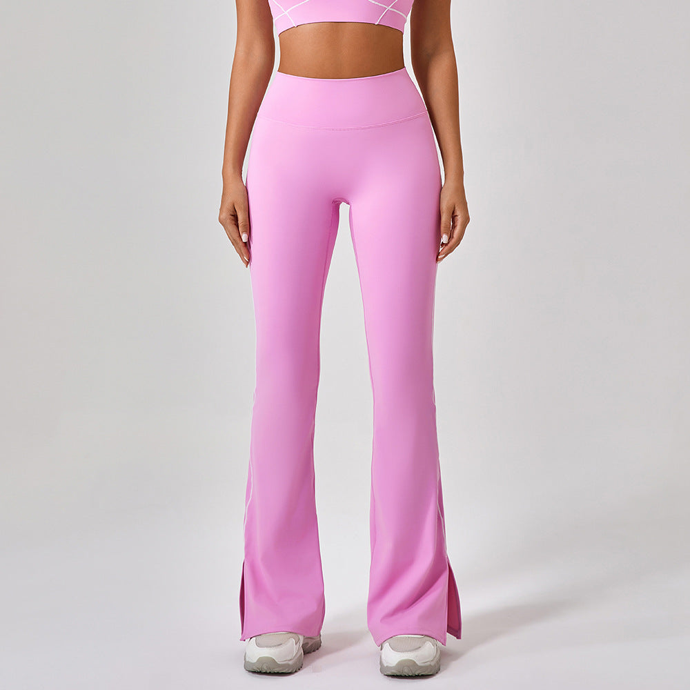 'Mia' Split Flare Leggings