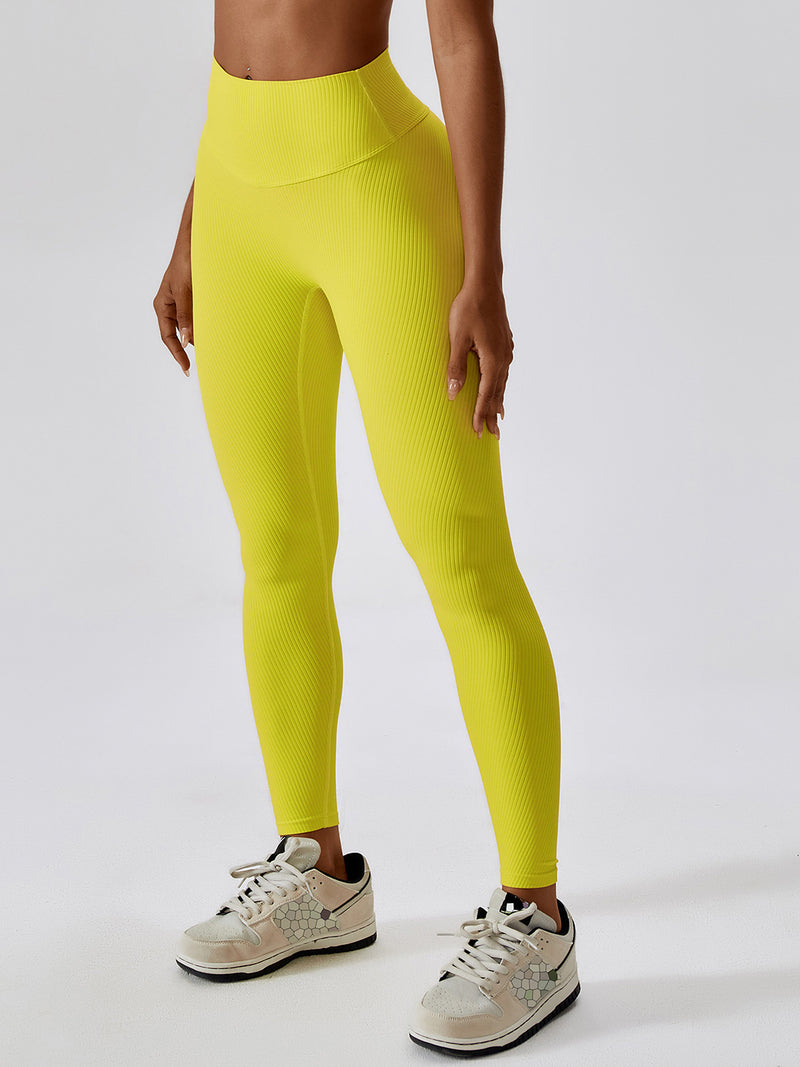 Rib Scrunch Yoga Leggings